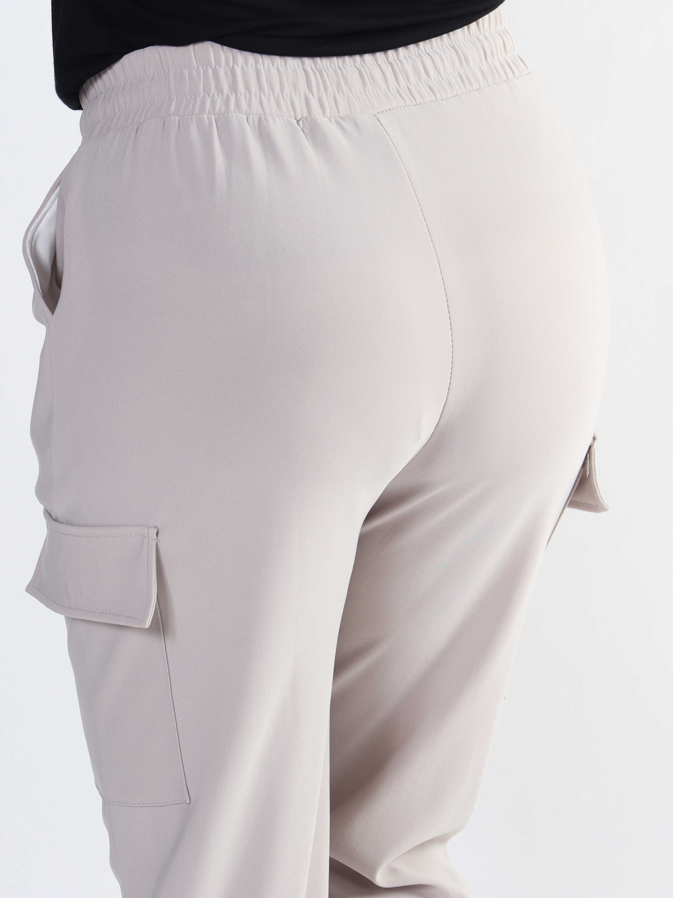 Denise - Fede cargo bukser med lommer på siderne